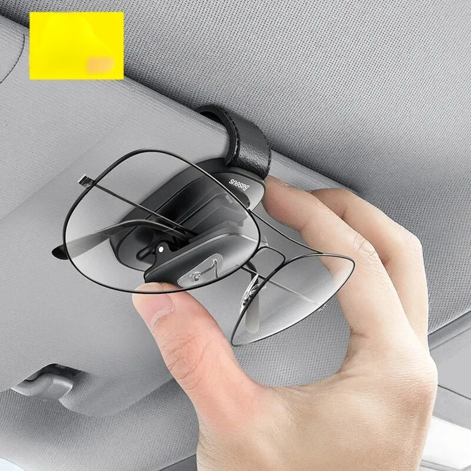 

Car Eyeglass Clip Sun Visor Sunglasses Holder Auto Card Ticket Stand Interior Accessories Car Eyeglass Holder