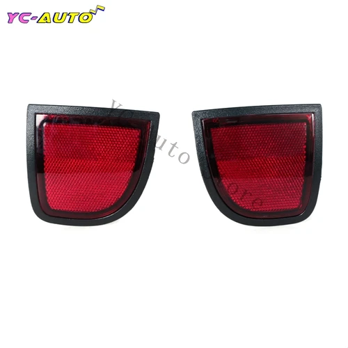 Reflector de parachoques trasero de coche, luz de freno de estacionamiento, lámpara de parada para Mitsubishi L200 2005-2015 8355A015 8355A016