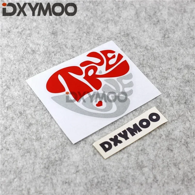 

Car Styling Lovely Hear Beats TRUE LOVE Reflective Auto Window Sticker Bumpers 10x9cm