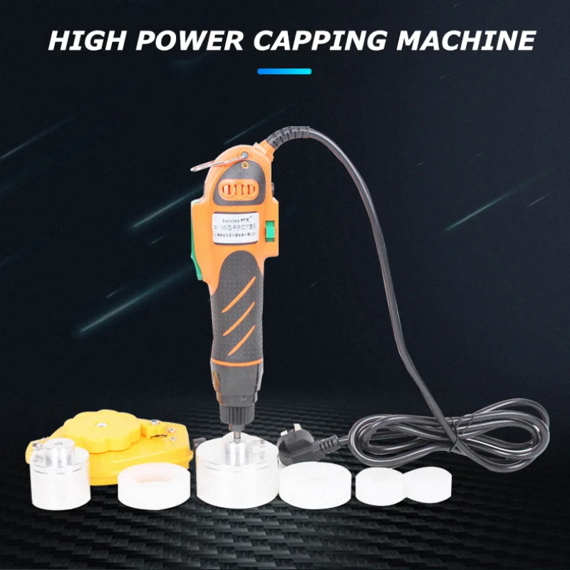 

120W Pneumatic Bottle Capping Machine Hand Held Screwing Capper Manual Driver Cover Screwer Tools Manual Screw Capper Sealer