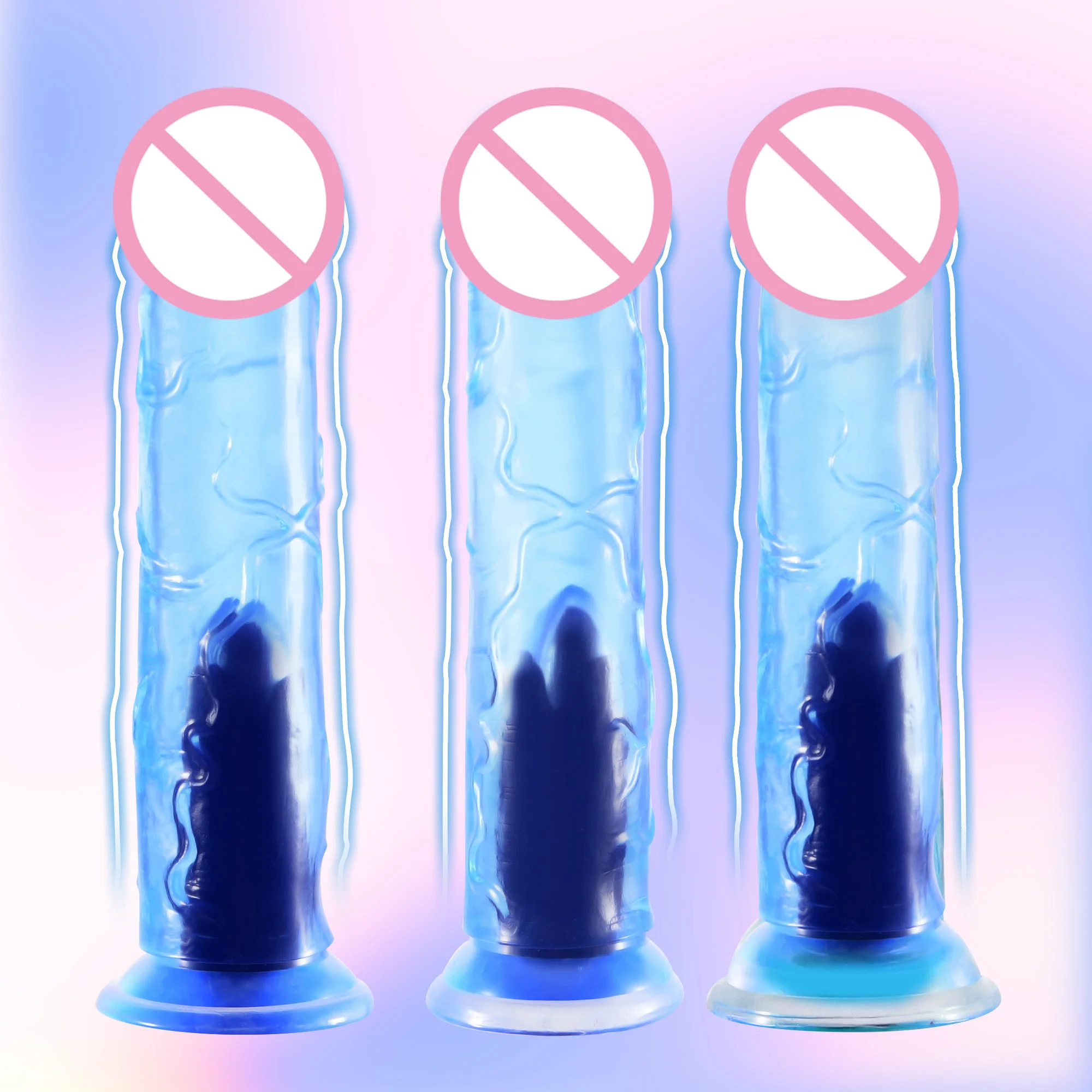 Realistic Dildo Vibrator With Suction Cup Jelly Penis Sex Toys for Woman Men Fake Dick Big Penis Anal Butt Plug Erotic Sexy Shop