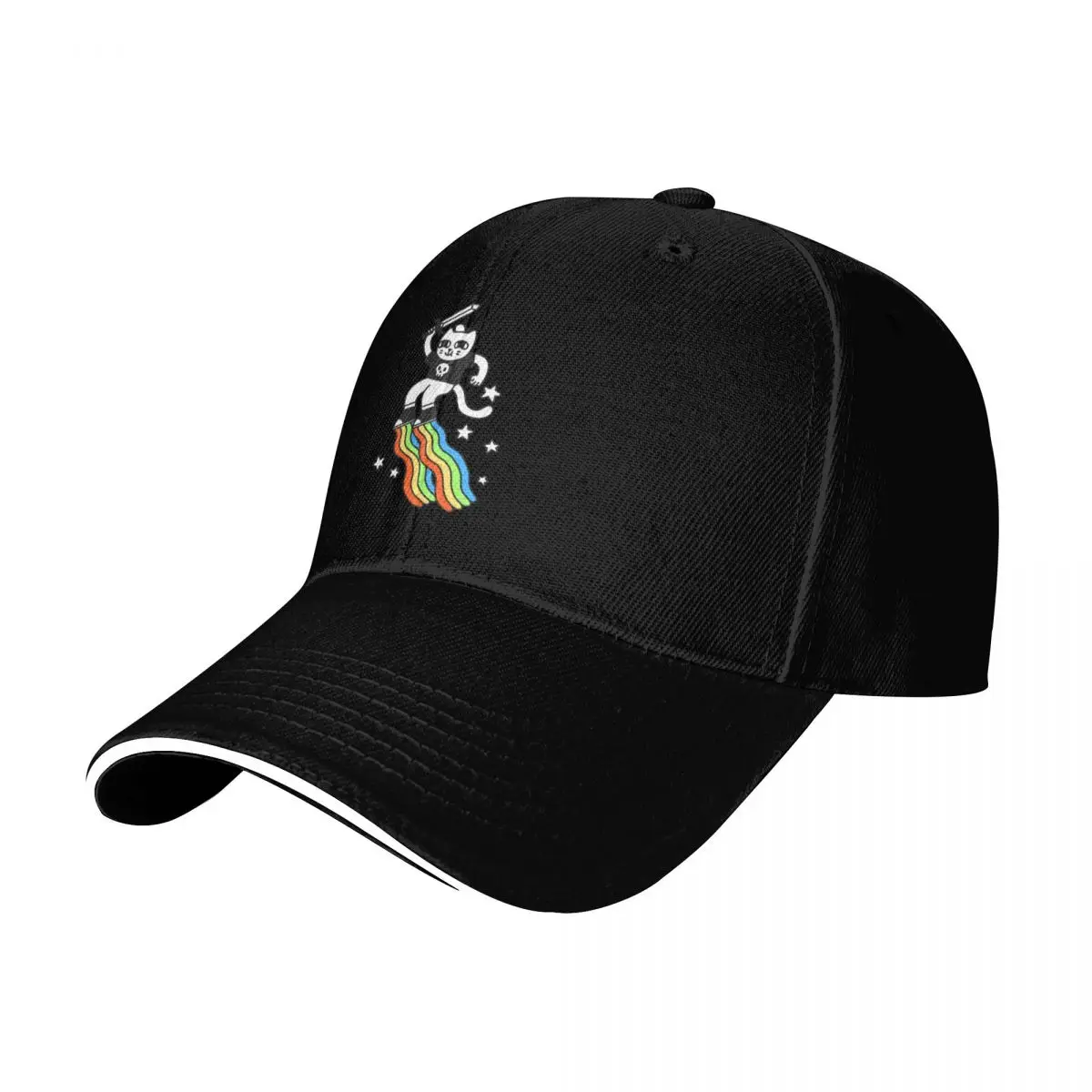 Captain Rainbow Boots Baseball Cap Casual Daily Wear Quick Dry Performance Cotton Twill Breathable