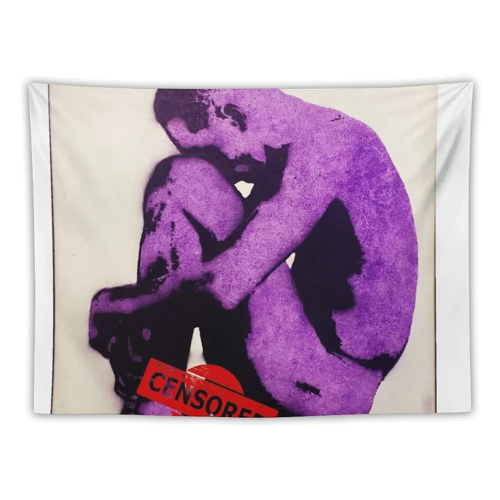 

Tribute to Robert Mapplethorpe, spray and acrylic on canvas by Fausto Novelli F&N Tapestry Wall Hanging For Bedroom Tapestry