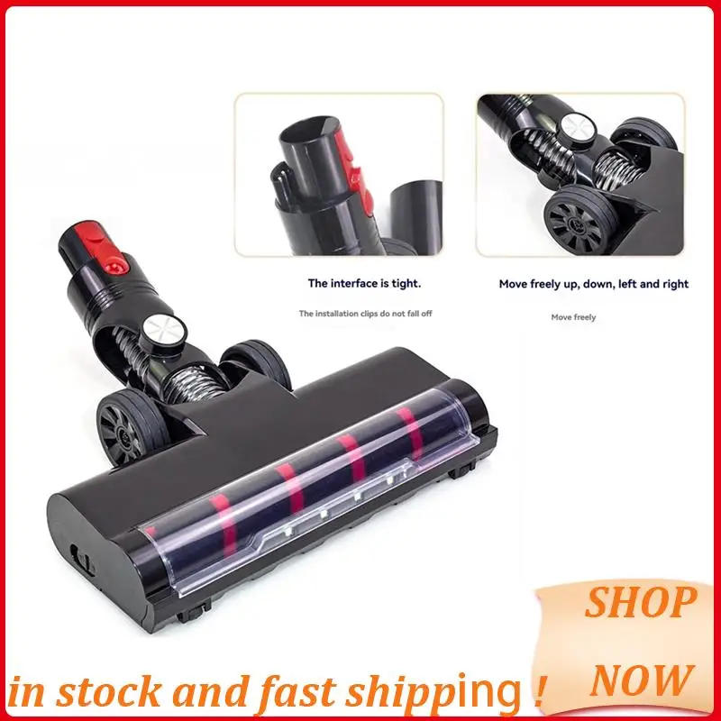 

Electric Floor Brush For Dyson V7 V8 V10 V11 V15 Vacuum Cleaner Replacement Accessories Kit With LED Dust Lights HOT!