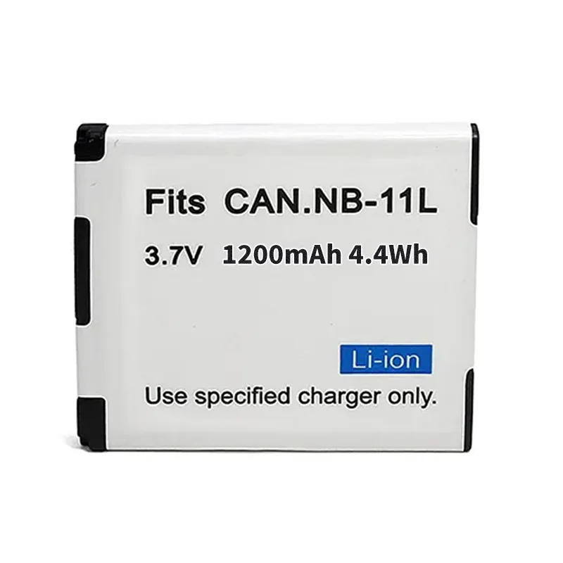 Литий-ионный аккумулятор NB-11L NB11L емкостью 1200 мАч для Canon PowerShot IXUS125 132 240 245 HS IXY 220F 420F 430F A2300 A2600 A2400 A3500 A4000