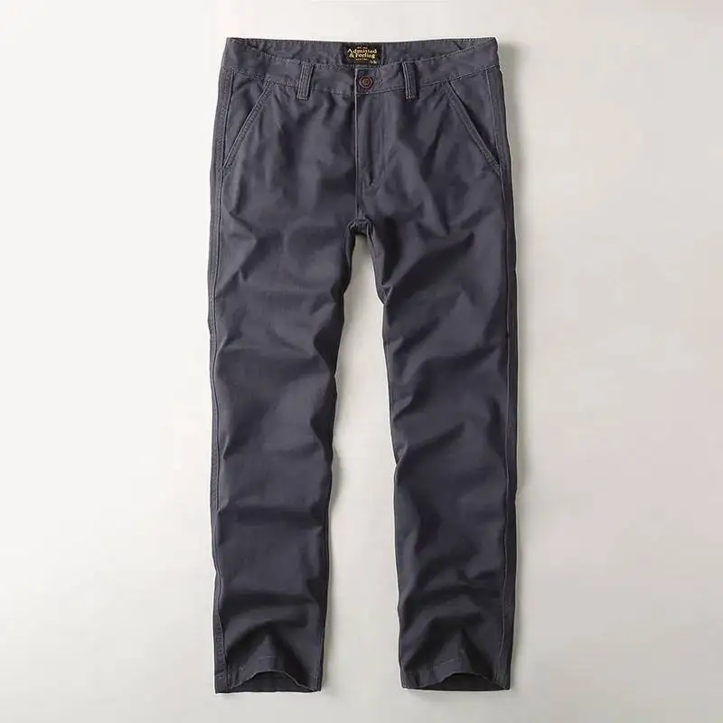 

New Workwear Casual Large Size Pure Cotton Camouflage Washed Trousers Straight Sports Men S Pants