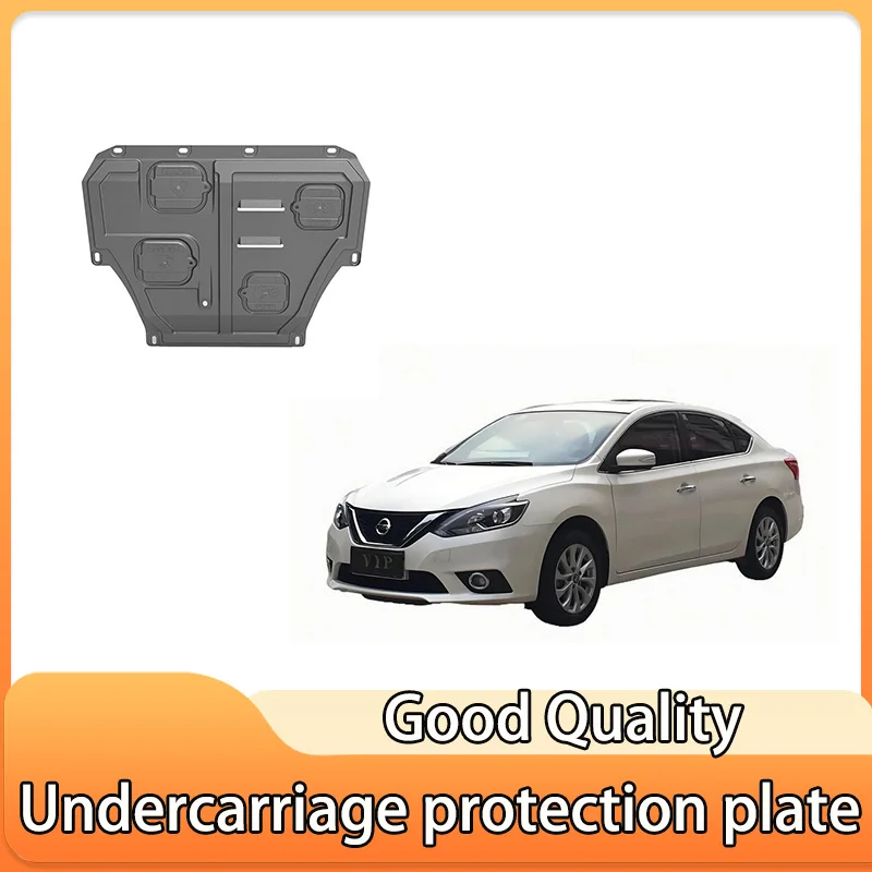 Front Under Engine Shield Chassis Mud Guard Protective Cover Compatible with Nissan Sylphy 2009~2019