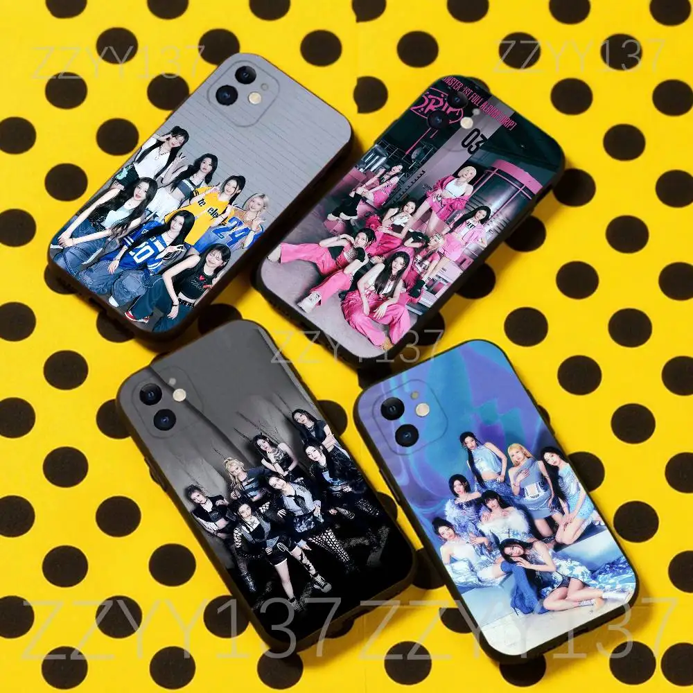 

Kpop Baby M-Monster Phone Case For iPhone 16,15,14,13,12,11,Pro,Max,Plus,X,XS,XR,SE,8,7,Mini,Soft Silicone Black Case