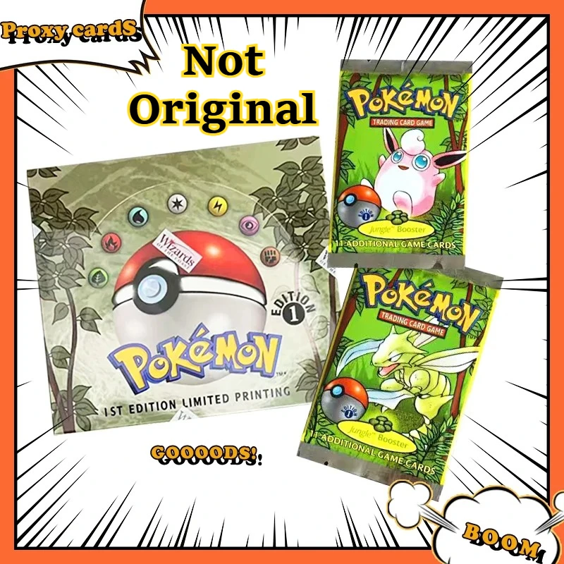 legendary shiny pokemon booster box Pokemon TCG: Jungle Unlimited Blister Pack Sealed (Wigglytuff) – TBC Games main image 0