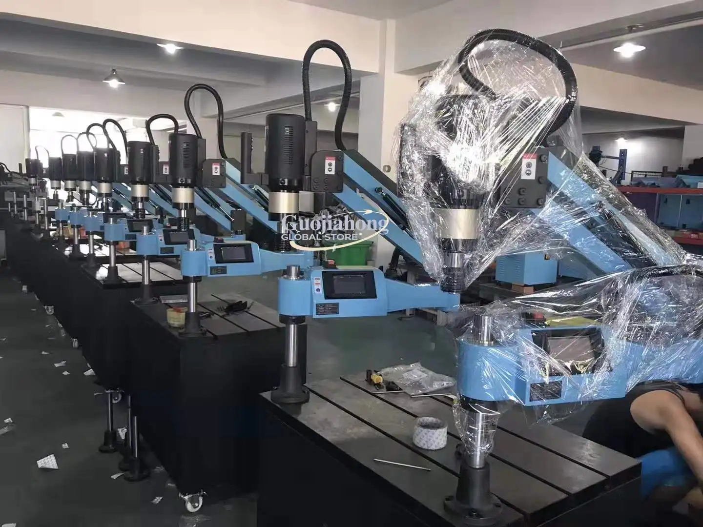 China High Quality Vertical Electric Tapping Machine M6-M24 Servo Electric CNC Tapping Machine