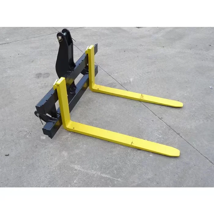 Front Loader Adapter Frame, Compatible with Various Front Loader Implements, Such As Grapples and Dozers.