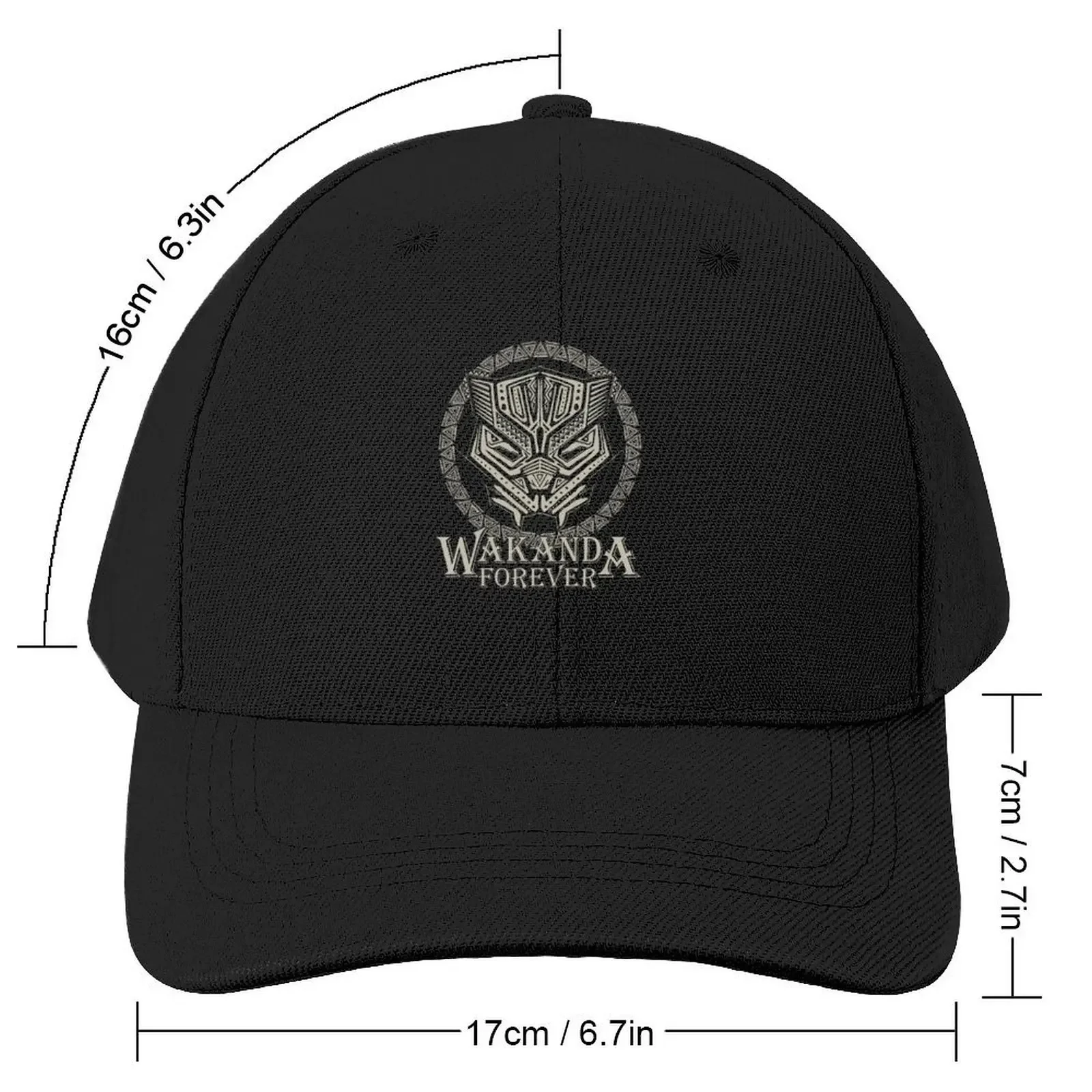 Wakanda Forever Baseball Cap New Hat Luxury Hat Designer Hat Golf Cap Hats For Men Women's