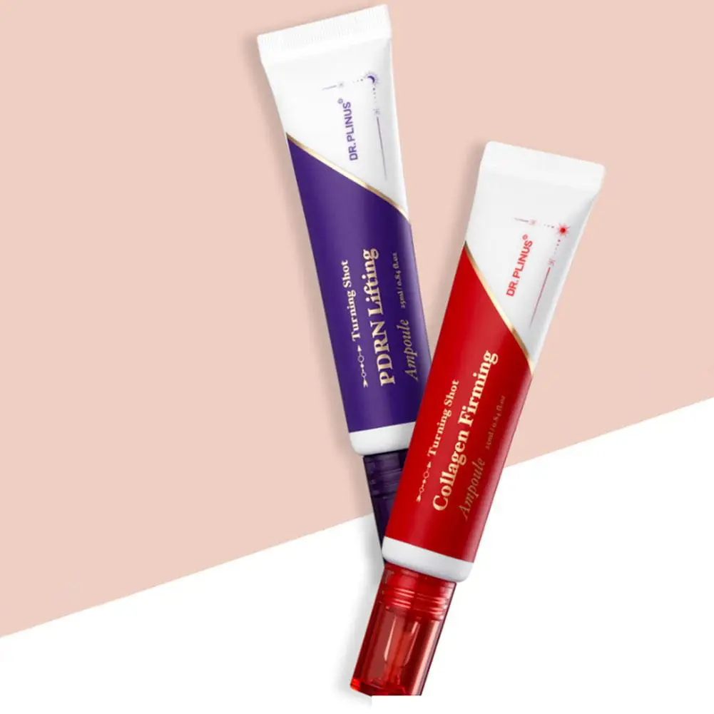 Dr. Plinus Turning Shot PDRN Lifting Ampoule Rotating Injection Collagen Firming Serum 25ml Original Korean Brand Face Serum Duo