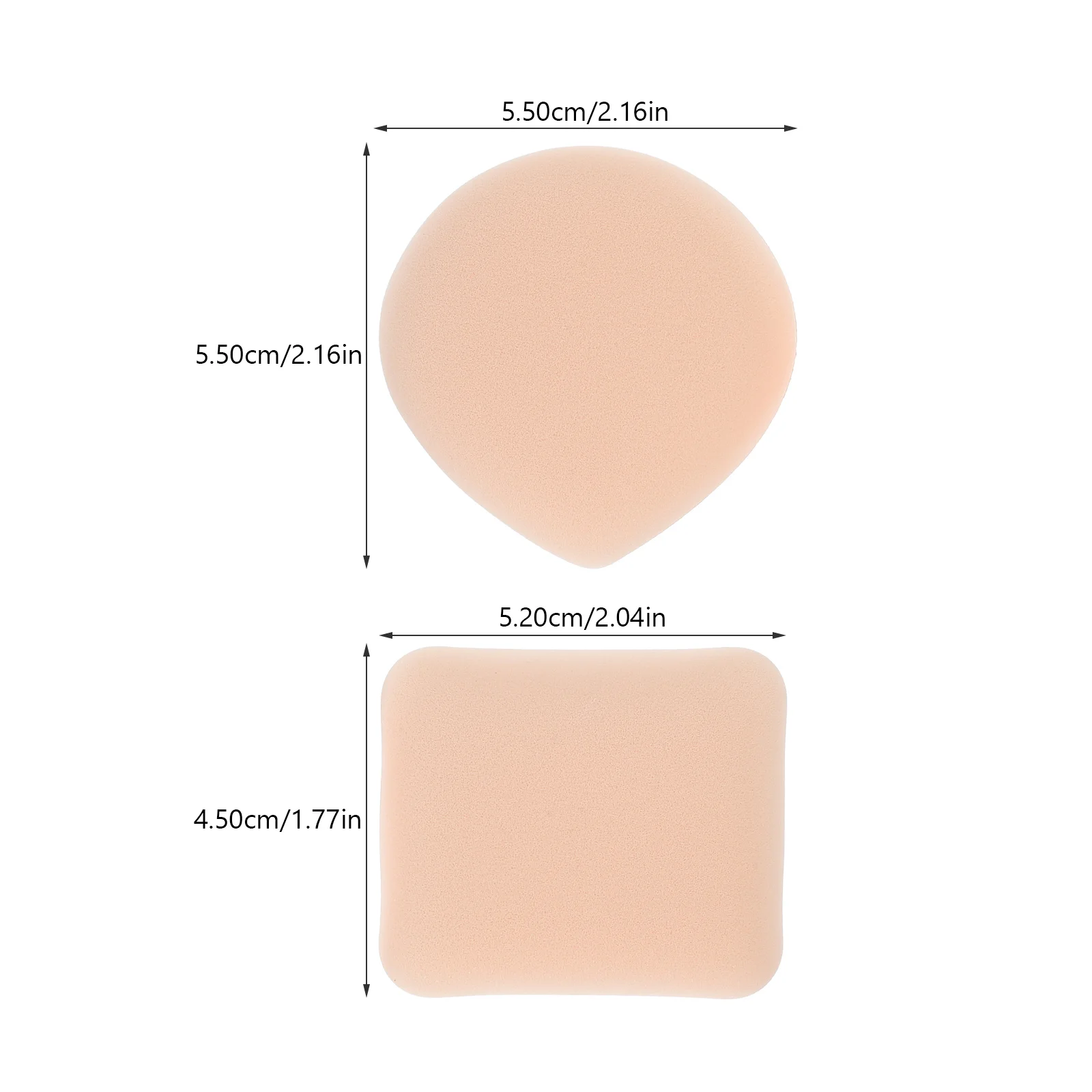 Éponges de maquillage en poudre, outils portables pour femmes, fond de teint correcteur, Application bouffée de poudre, 10 pièces