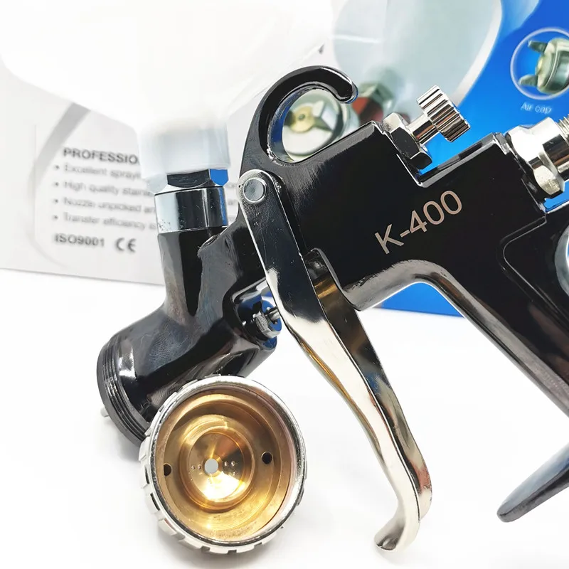 Imagem -03 - Lvmp Pistola de Pulverização de Carro Alta Atomização Ferramenta de Pintura Aerógrafo 1.4 mm 1.7 mm R500 Alta Qualidade Auarita-k400