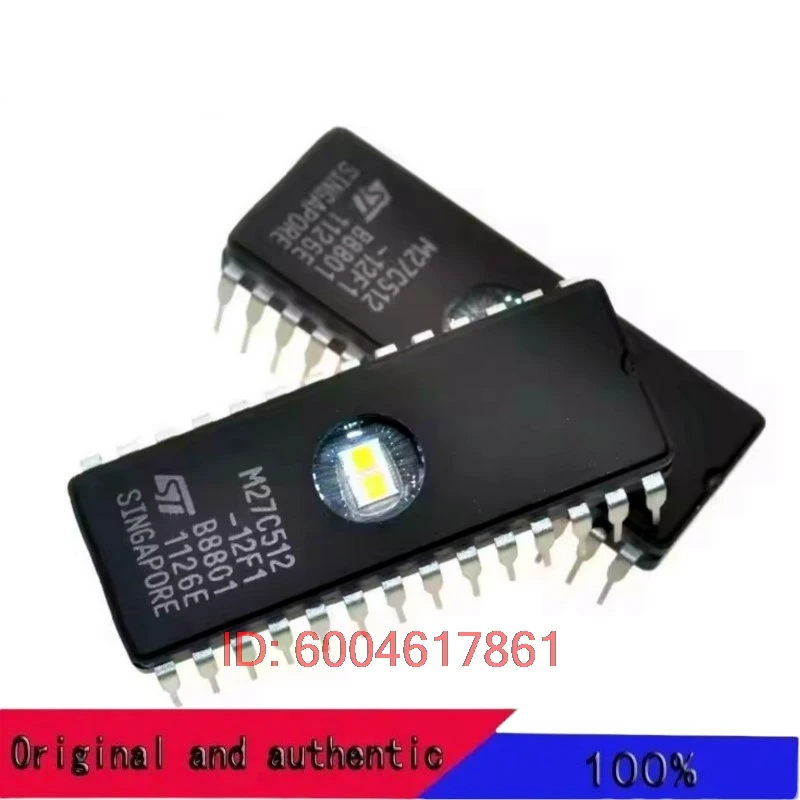 10pieces new ST M27C512-12F1 27C512 DIP-28 EPROM IC CHIPS Drive IC