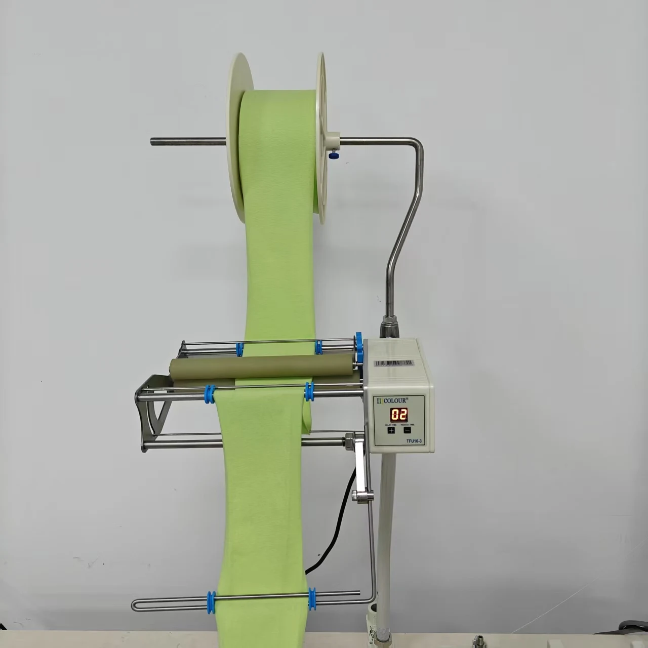 Motor Automatic Elastic Metering Device 200mm Width Upper Tape Feeder Aluminum Alloy Plastic 1.5 Year Sewing Machine