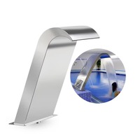 STLF High Quality Swimming Pool Water Blade Stainless Steel Waterfall for Massage Pool Fountains and Waterfalls
