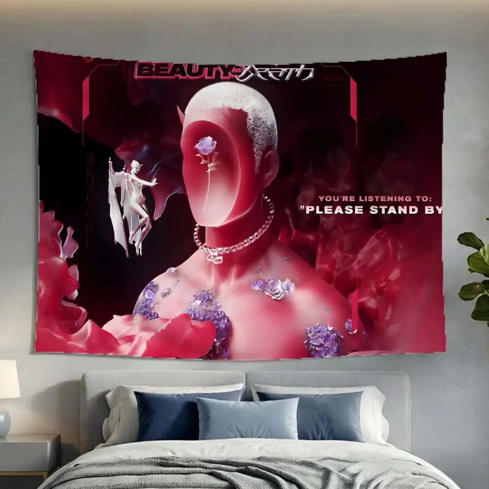 band pop C-Chase Atlantic Tapestry Tapestry Soft Lightweight Wall Art Decor for Living Home Room Bedroom