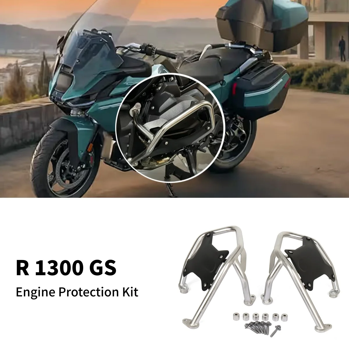 

Защита двигателя (крэшбары) для мотоциклов BMW R1300GS R 1300 GS Adventure GS1300 2023 2024 – аксессуары для защиты от ударов на шоссе
