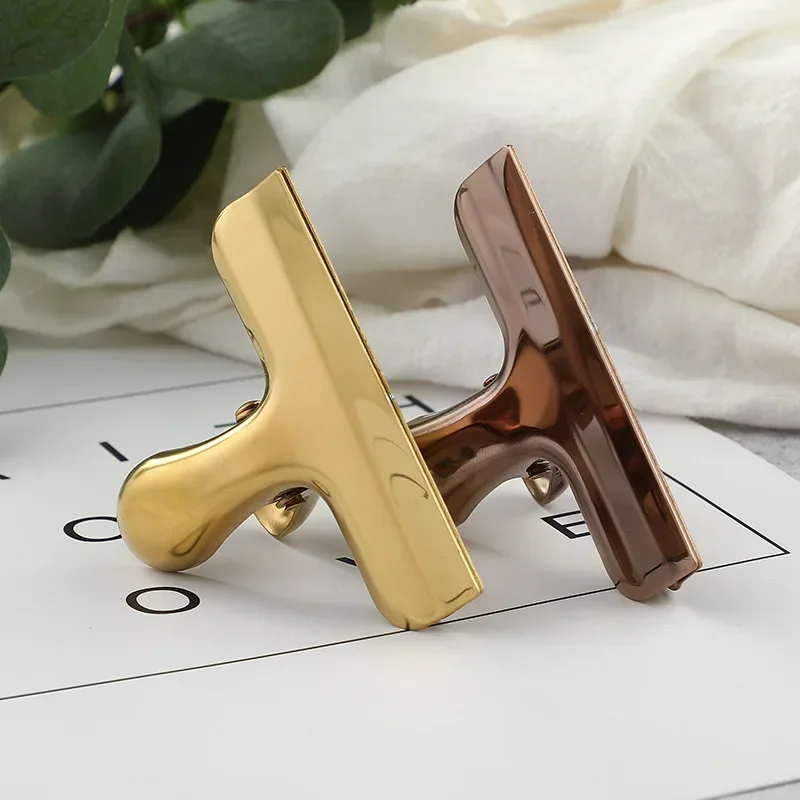 Винтажный зажим для переплета из нержавеющей стали, многофункциональный металлический зажим, скрепки для бумаг, прочный переплет, школьные и офисные канцелярские принадлежности