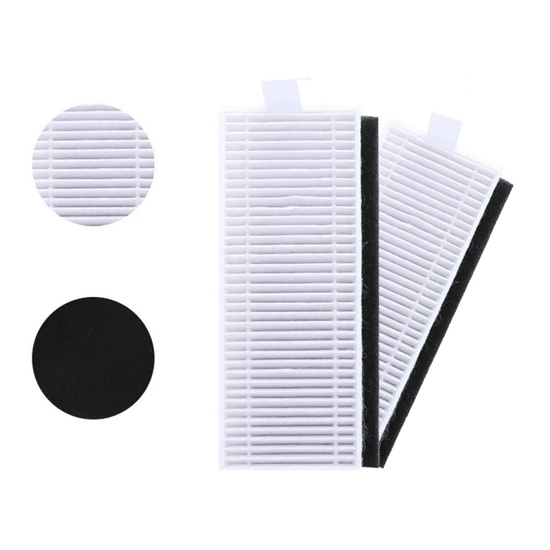 Аксессуары для пылесоса Ecovacs Deebot OZMO N9, пылесос с боковой/роликовой щеткой, фильтр НЕРА, Швабра, тканевые запасные части