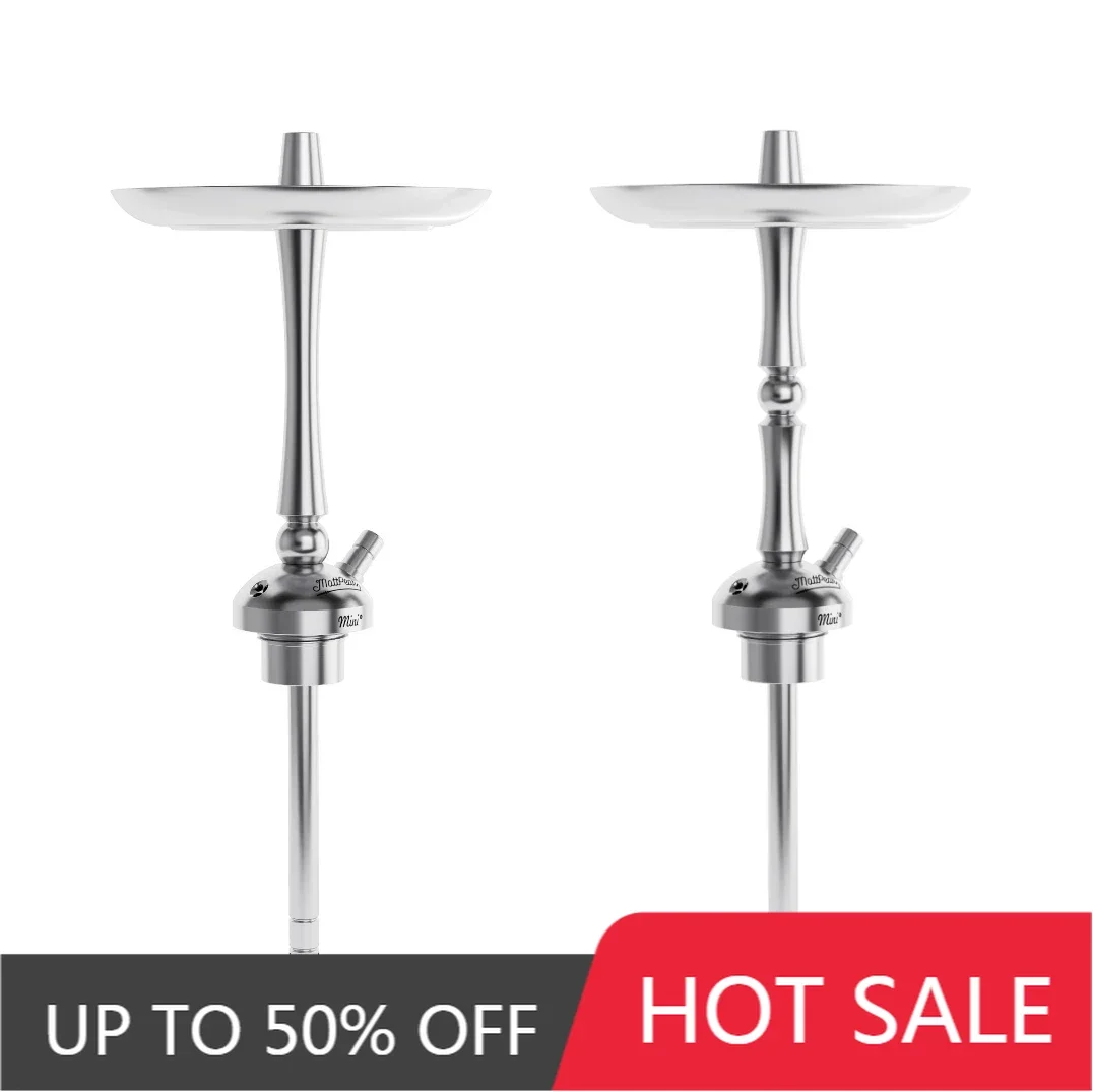 MattPear Mini S Ball Shisha Hookah Set Full 304 Stainless Steel With MattPear Mini Clear Cone Base