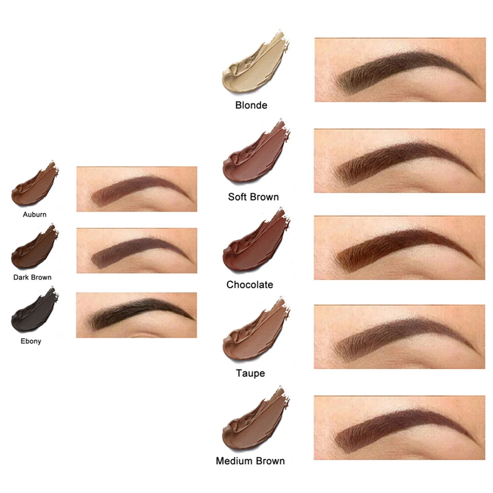 Blonde Eyebrow Coloring Cream Long Wear Waterproof Formula Smudge Proof Tint for Defined Natural Looking Brows