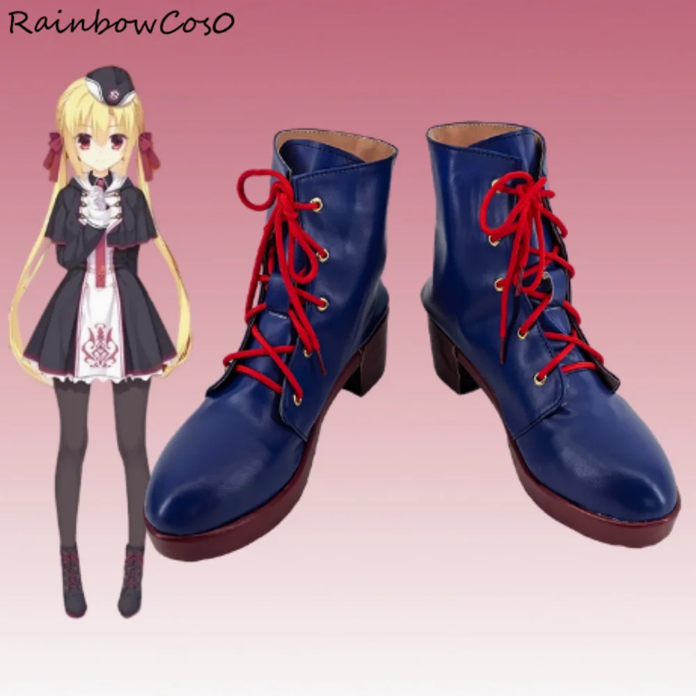 Arihara Nanami Levy9 RIDDLE Cosplay Shoes Boots Game Anime Halloween Christmas RainbowCos0 W4872