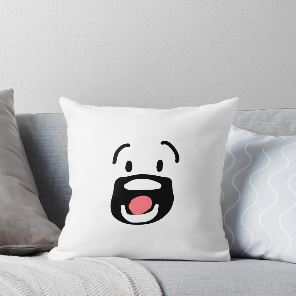 

BFDI Surprised Face Throw Pillow Christmas Pillow Covers Embroidered Cushion Cover Luxury Cushion Cover New year pillow