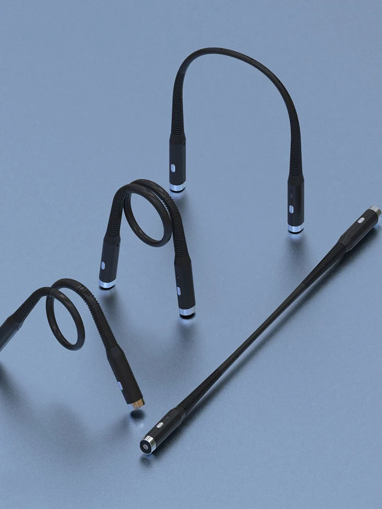 ضوء قراءة الرقبة، ضوء الكتاب، ضوء الرقبة القابل للانحناء، طويل الأمد وقابل لإعادة الشحن للقراءة