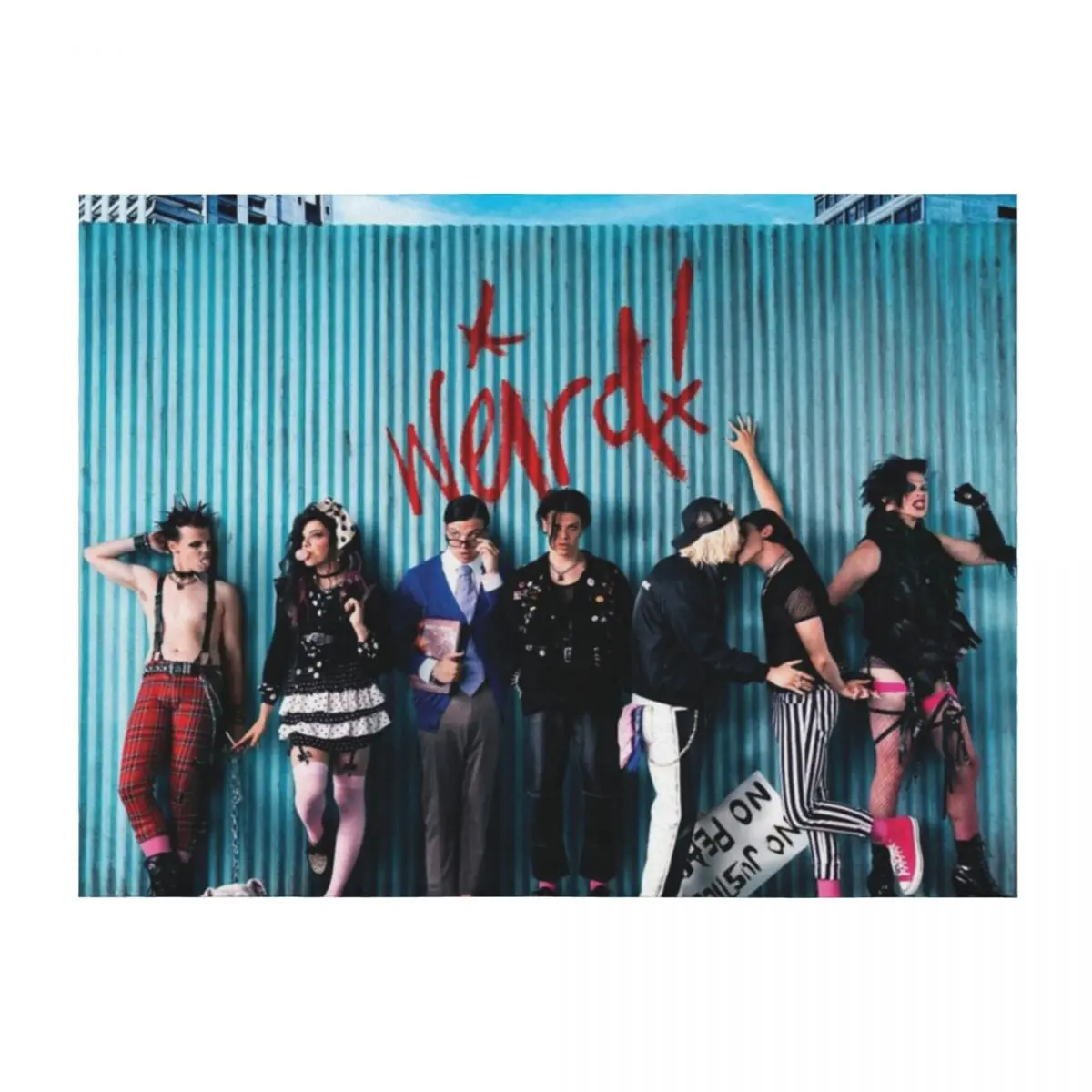 

Weird Throw Blanket Picnic Thins for babies Flannel Fabric Blankets