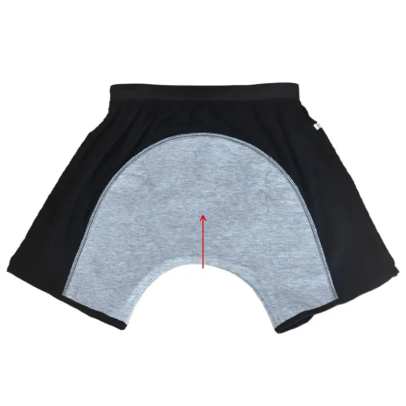 Men Elderly lncontinence Underwear Washable briefs Adult Diaper Leak Proof Shorts Reusable Teenagers Cotton Soft Comfort