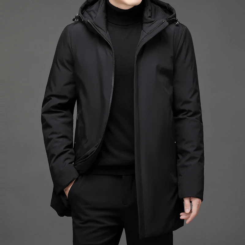 

Winter Cotton-padded Coat Version of Japanese Down Padded Jacket Autumn Hooded Cotton-padded Jacket Men