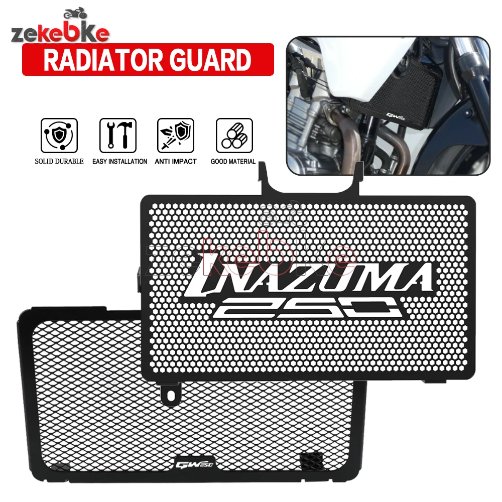 

FOR Suzuki GW250 Inazuma 250 GSR250 2013-2014-2015-2016-2017 Motorcycle Accessories Radiator Grille Grill Guard Protector Cover