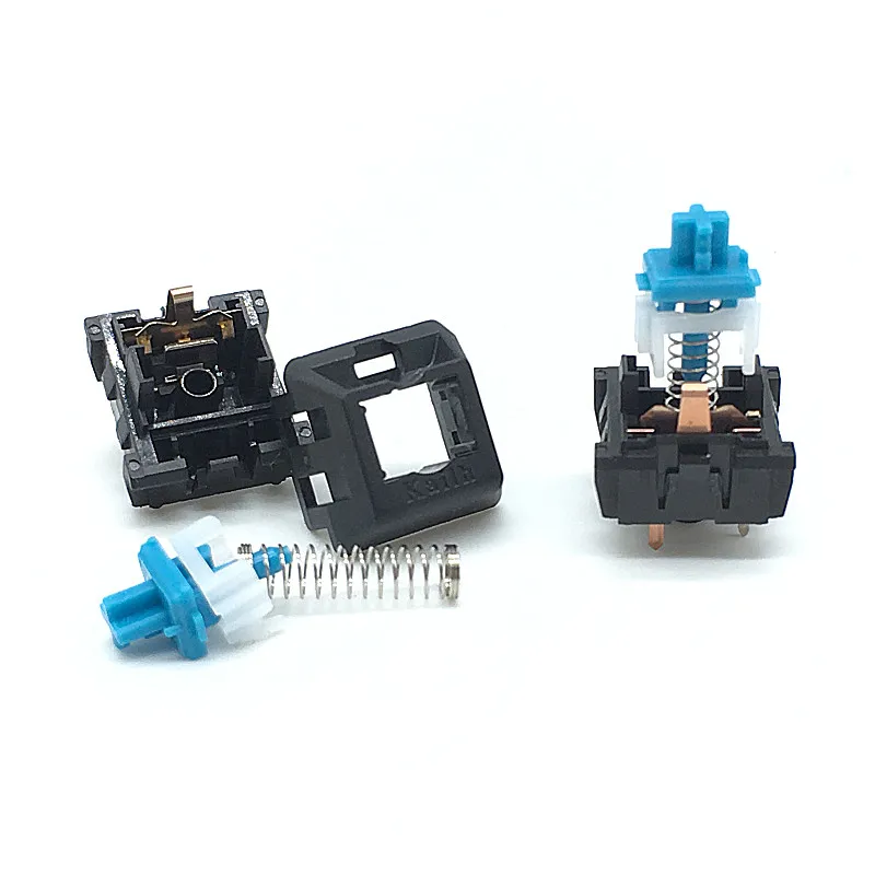 Imagem -05 - Kailh kt Interruptor de Teclado Vermelho Marrom Azul Preto Clássico mx Mecânico Interruptor para Jogos Tátil Clicky Linear