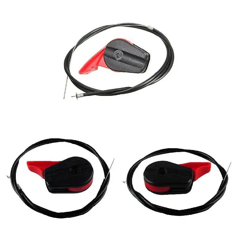Lawn Mower Throttle Cable Universal Control Switch Lever Handle Kit for Electric Petrol Lawnmowers IMNT