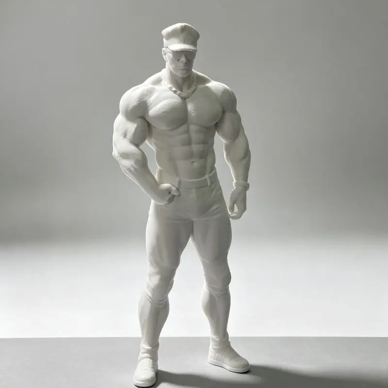 フィットネスモデル3dプリントフィギュア-ショートブーツフィットネス愛好家向けコレクションアイテム-値段のカスタマイズ可能