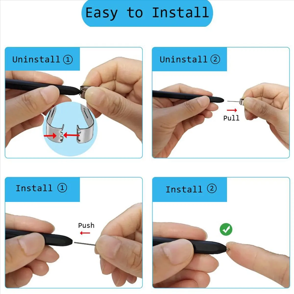 

Замена наконечников для ручек для замечательного 2-маркера плюс карандаша, наконечники для карандашей, наконечники стилуса для маркера