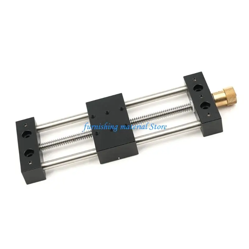 Y5GD Aluminum Platform Sliding Table Displacement Station Manual Translation Precise Sliding Table Fine Tuning Linear Stage