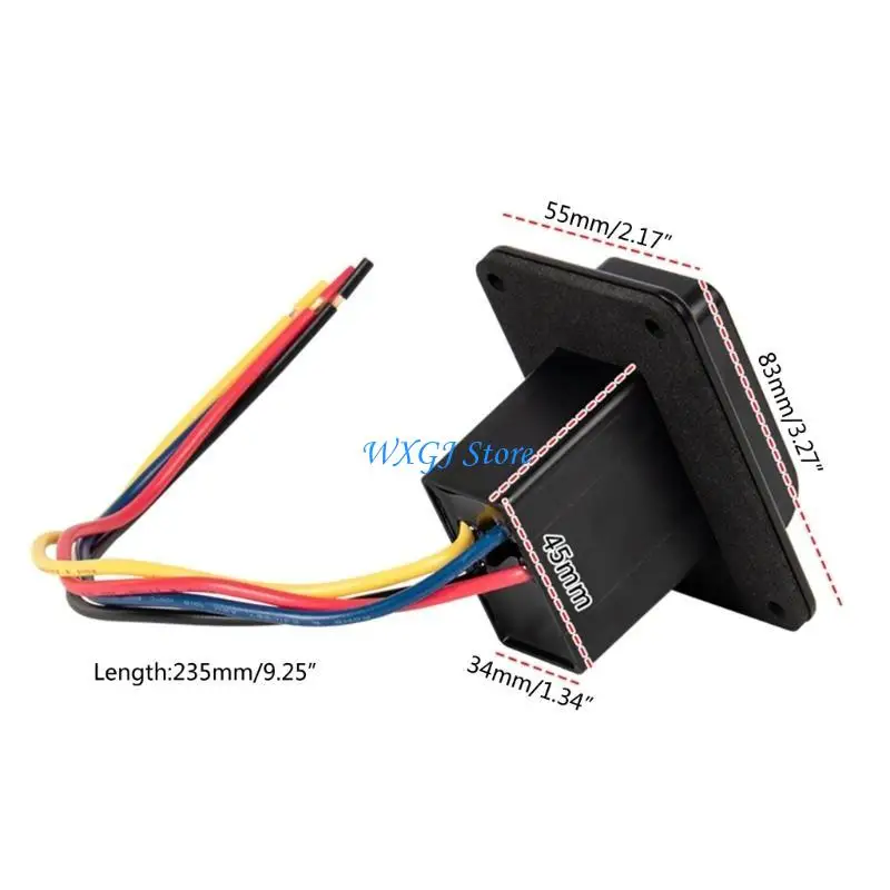 37JE Momentary Polarity Reverse Rockers สลับการควบคุมสวิทช์มอเตอร์ขึ้นลงย้อนกลับ (ON) Off (ON) สวิทช์