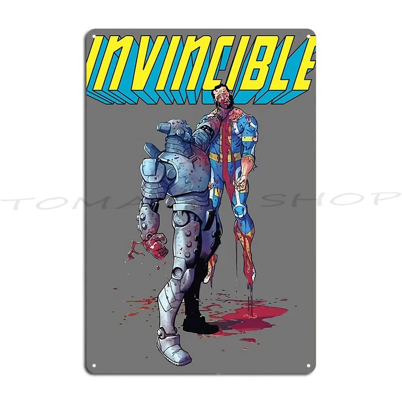Atom Real Steel Metal Plaque Poster Design Pub  Club Bar Party Plates Designs  Tin Sign Poster