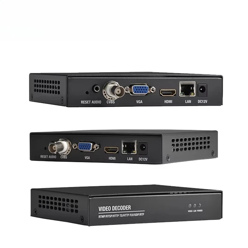 

2025 hot sale Multi-channel Decoding Low Latency 1080P@60fps H.264/AVC H264 Decoder Decoder