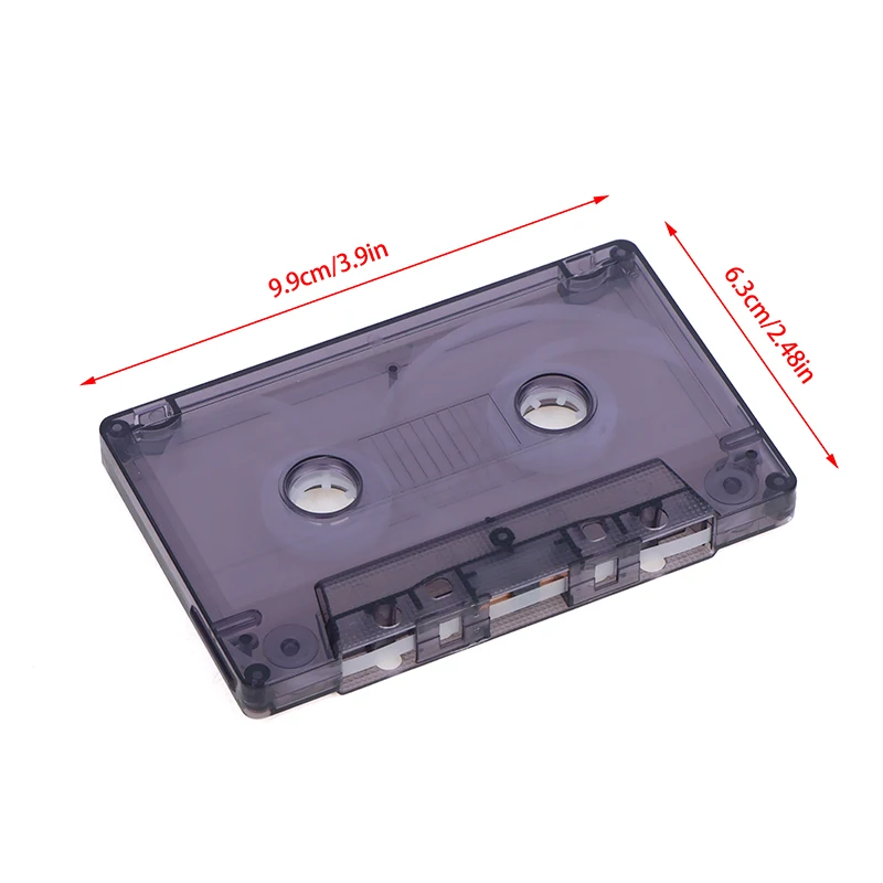 1Pc Color Blank Tape Case Audio Recording Cassette Tape Shell Empty Reel To Reel Cassette(No Inner Core And Outer Box)