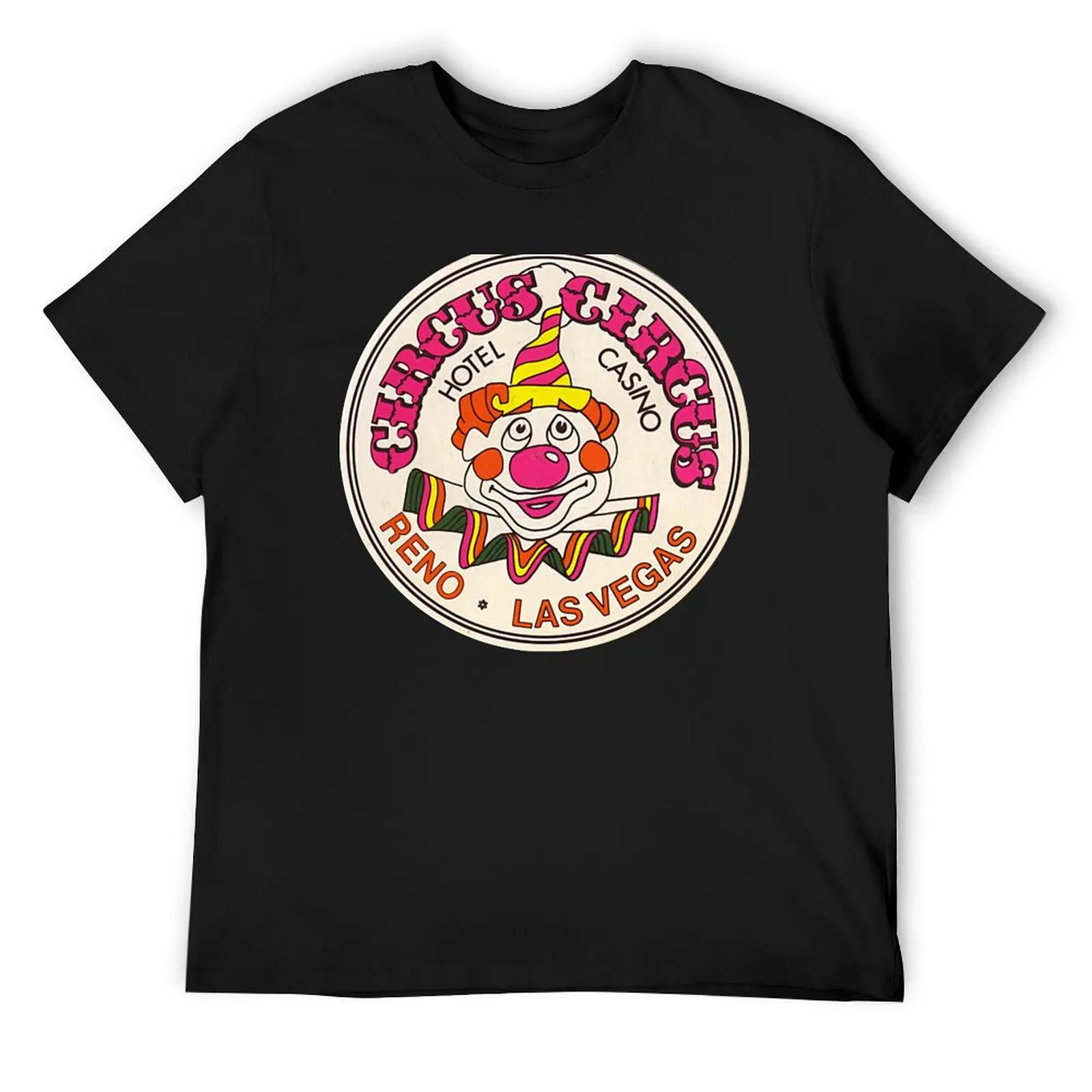 

Circus Circus Casino Hotel Vintage Clown Retro Las Vegas T-Shirt new gifts and t-shirts plus size clothes funny t shirts men