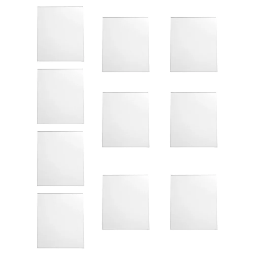 10pcs 10x15cm Handmade Acrylic DIY for Crafting Project DIY Acrylic Sheet Clear Acrylic Sheet