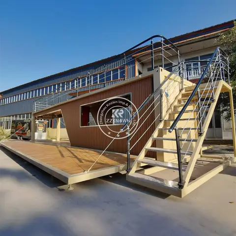 2025 Modular Future Beer Shop Tienda móvil Remolque 20 pies 40 pies Contenedor prefabricado personalizado Cafetería