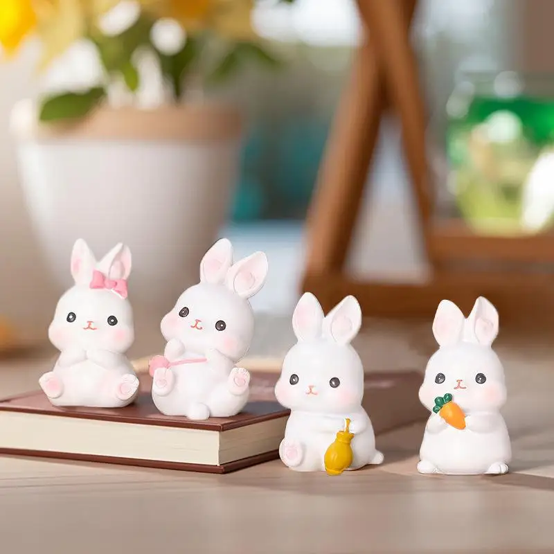 

3D милый кролик силиконовая форма Пасхальный кролик модель DIY ароматерапия гипсовая форма для свечей ремесла инструмент для украшения