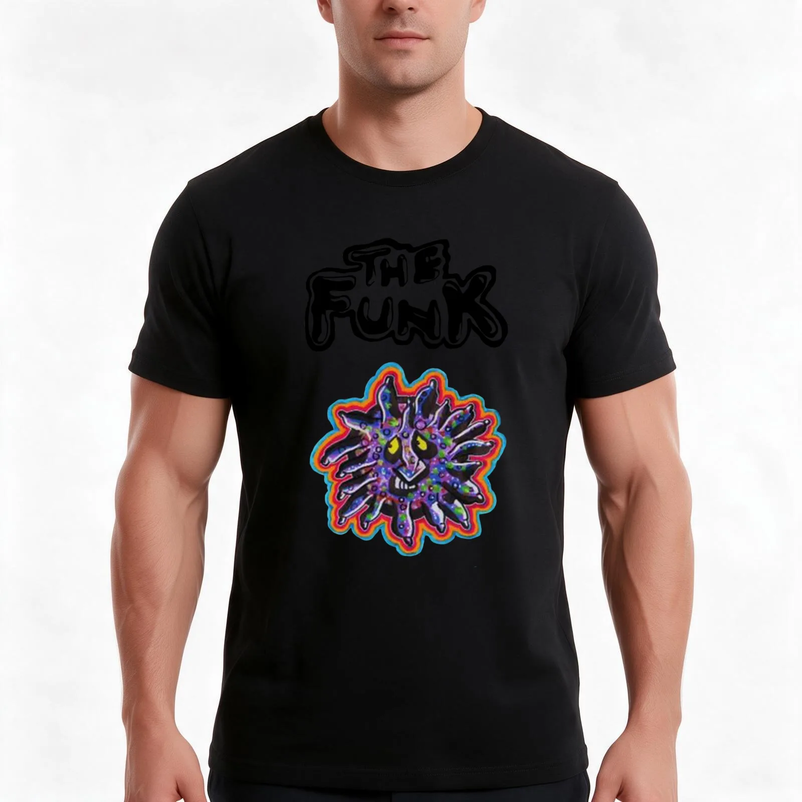 The Funk - Mighty Boosh T-Shirt Summer Casual Cotton Tee Oversized Streetwear Tops Vintage Graphic Print Unisex Men Women