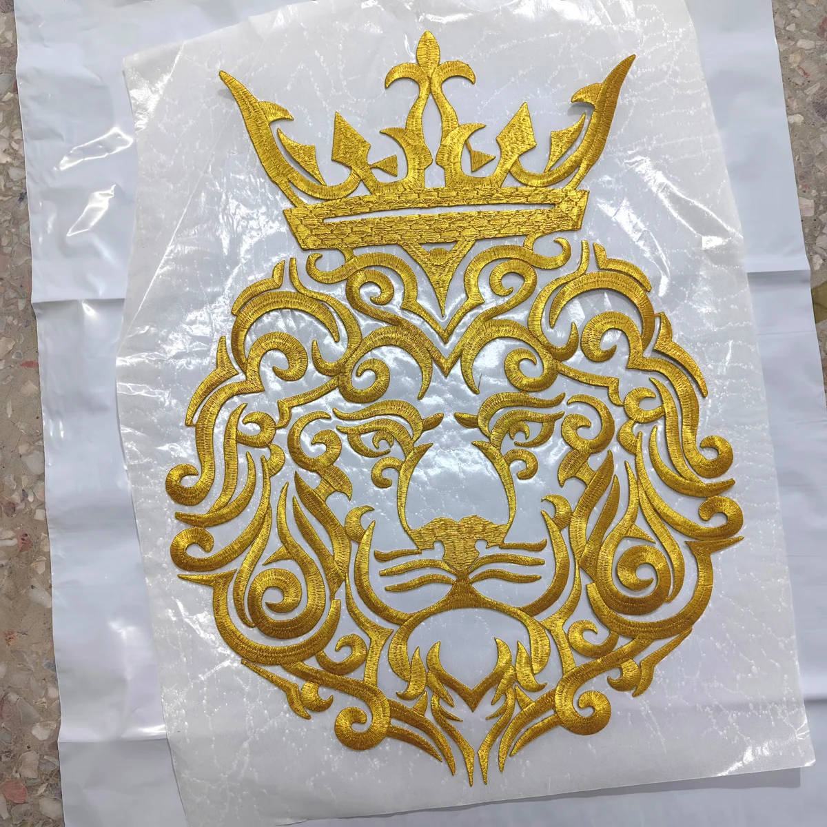 Iron On Appliques Animal Crafts Gold Embroidery Cosplay Costumes Garment Patches